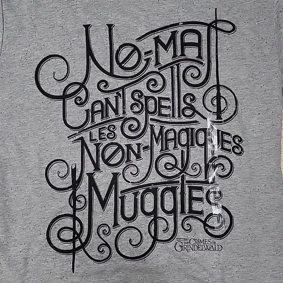 FANTASTIC BEASTS CRIMES OF GRINDELWALD WOMENS NEW WITH TAG TEE SIZE MEDIUM - Picture 1 of 7